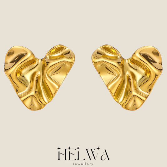 HELWA Haadiya Heart Earrings