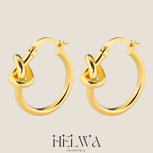 HELWA Kyda Knot Earrings