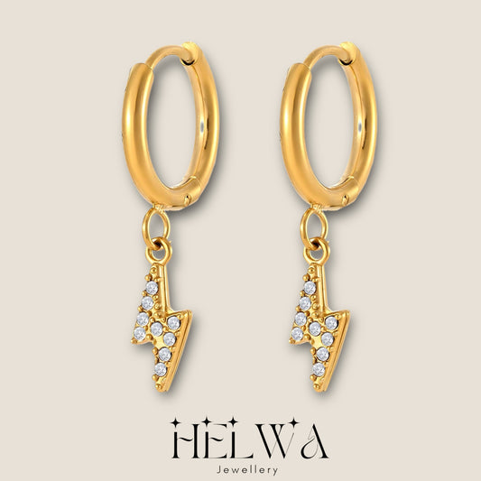 HELWA Bolt Small Hoops