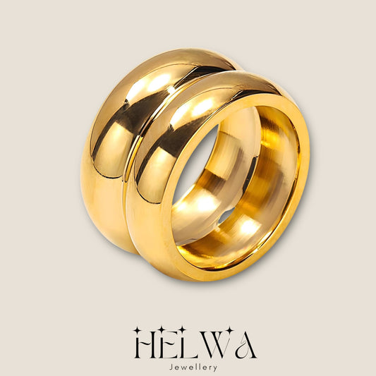 HELWA Chunky Double Ring