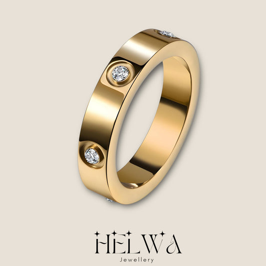 HELWA Inspired Diamond Style Ring