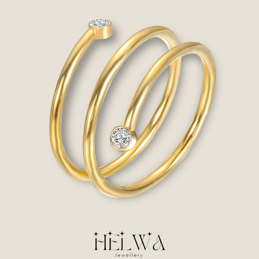 HELWA Spiral Wrap Ring